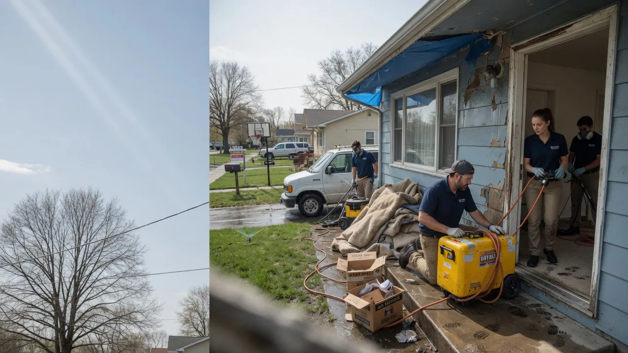 Basement Flood Cleanup in Gurley, NE near me